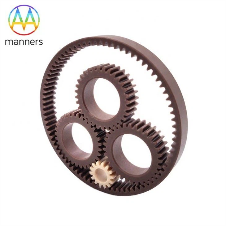 CNC Machining Turning Plastic Nylon Gears Parts