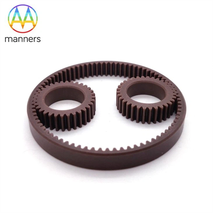 CNC Machining Turning Plastic Nylon Gears Parts