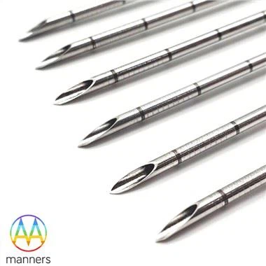 Aiguilles pour l'anesthésie régionale guidée par ultrasons