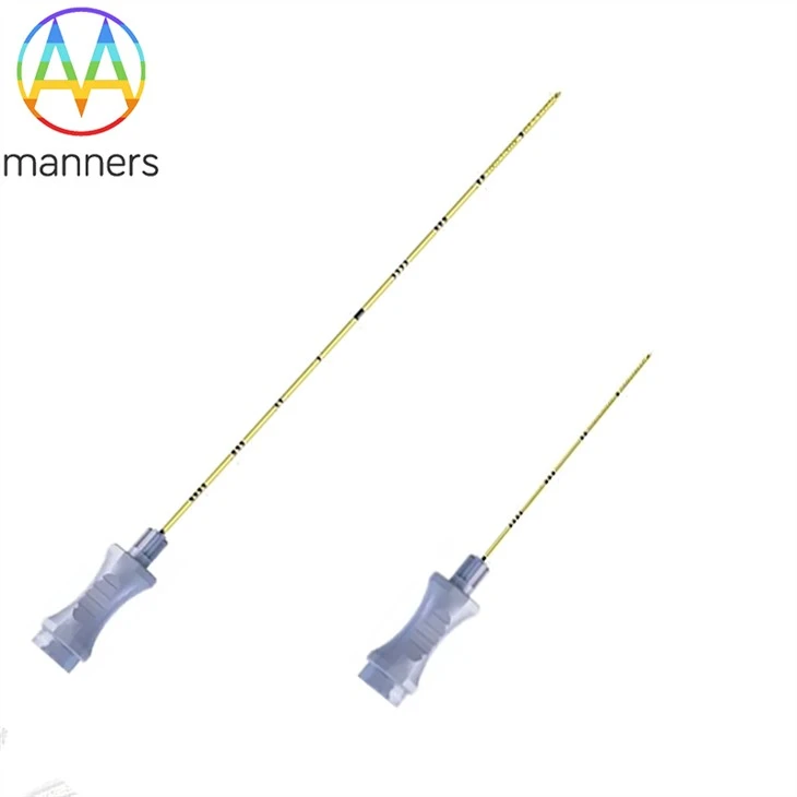 Aiguille de stimulation nerveuse à ultrasons 20G