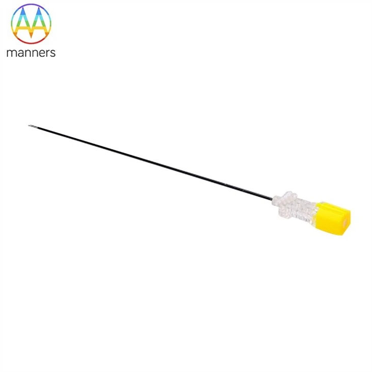 CURVED SHARP RF NEEDLES