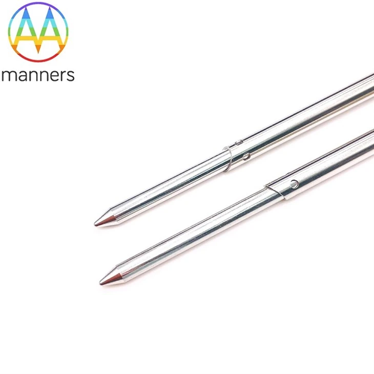 Laparoscopic 5mm Suction Irrigation System Trumpet Type Valves Cannula