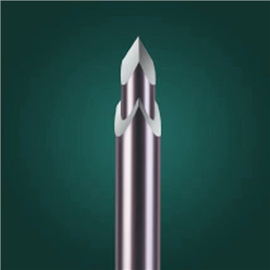 Aiguilles coupées en couronne avec stylet