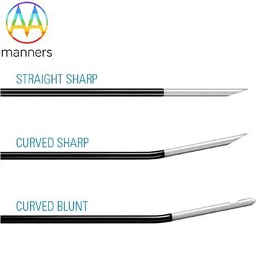 AIGUILLES RF BLUNT COURBÉES