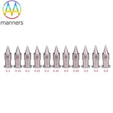 Aiguilles de distribution de colle époxy en acier inoxydable de haute précision
