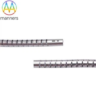 Hypotube flexible spécial en acier inoxydable 304 avec découpe au laser