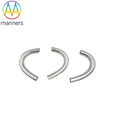 Tube plié creux en acier inoxydable
